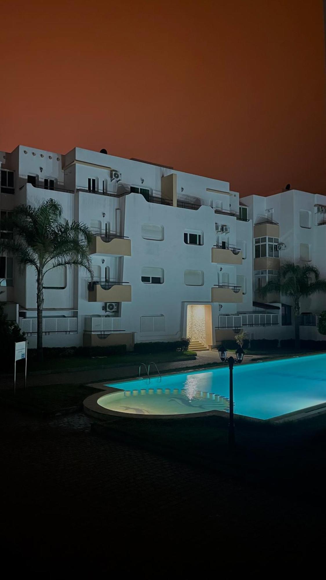 Residence Achakar Hill Elegant Appartement Avec Piscines Tânger Exterior foto
