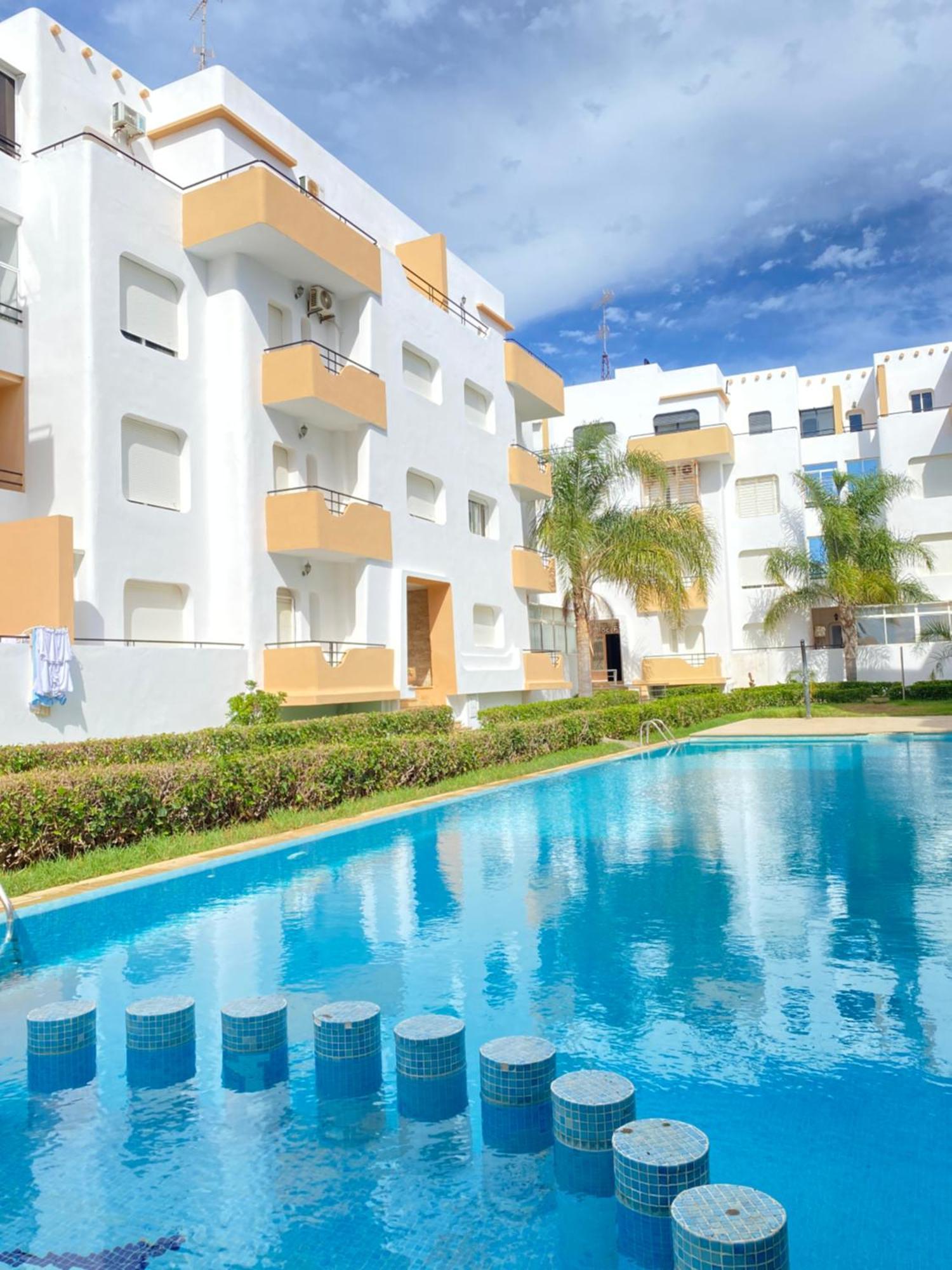 Residence Achakar Hill Elegant Appartement Avec Piscines Tânger Exterior foto